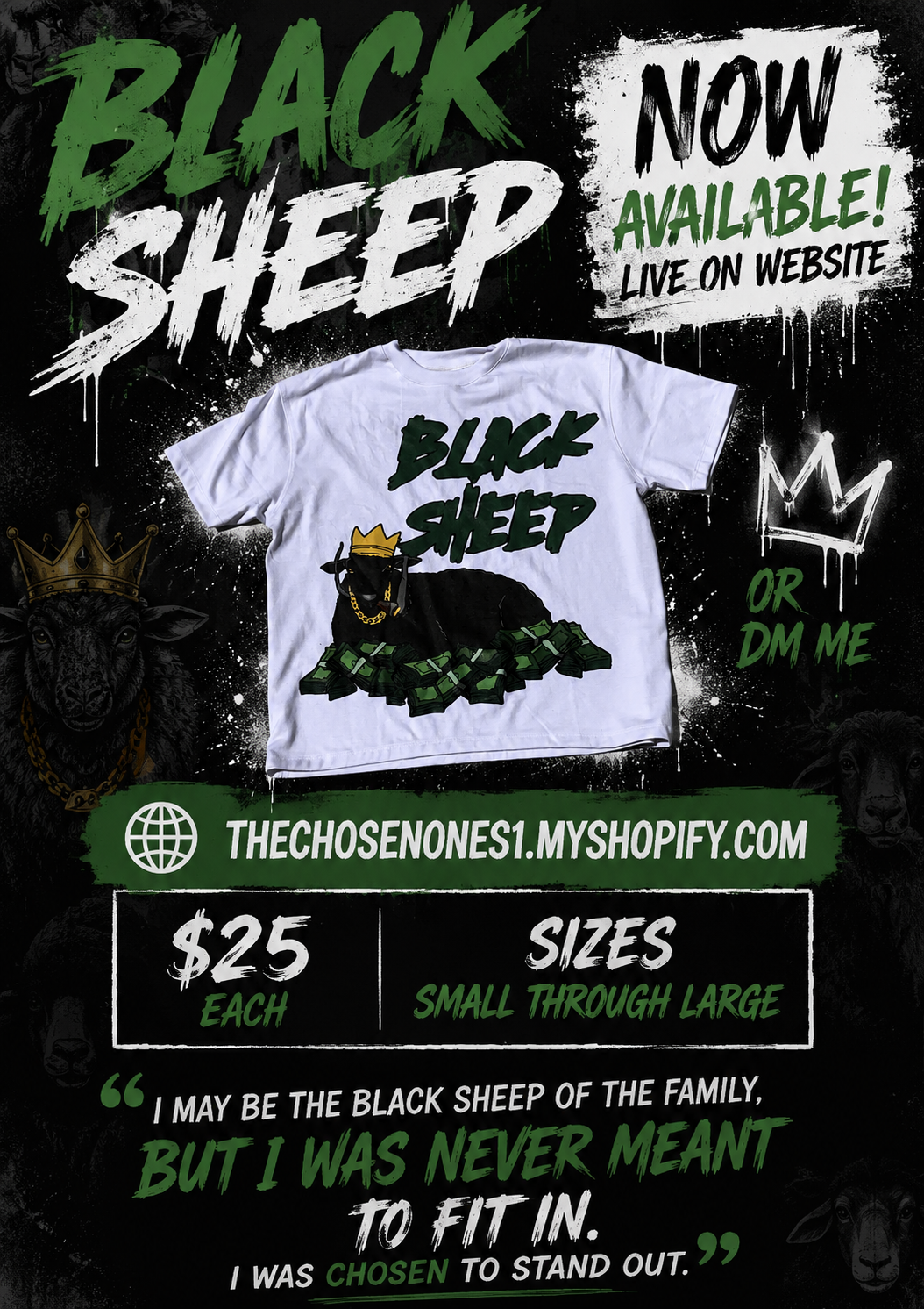 THE BLACK SHEEP TEE